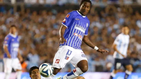 Jaime Ayoví en su anterior etapa en Godoy Cruz.