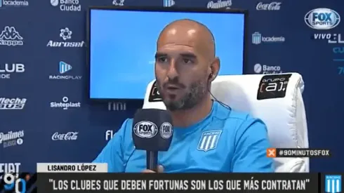 López, picante: "Los clubes que deben fortunas son los que más contratan"