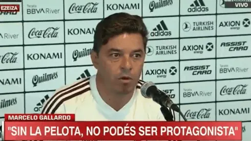 Gallardo, a un periodista: "Me sorprende que vos me hagas esa pregunta"