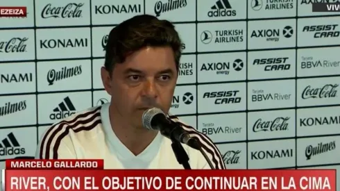 Gallardo, sobre aceptar la oferta por Montiel: "Sería ridículo"