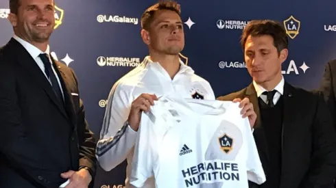 Los Angeles Galaxy presentó a Chicharito Hernández