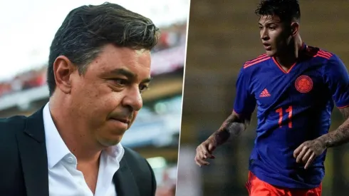Marcelo Gallardo y Jorge Carrascal.