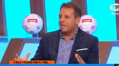 Foto del periodista de Fox Sports.