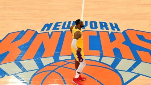 LeBron calló a un reportero que le preguntó si jugaría para los Knicks