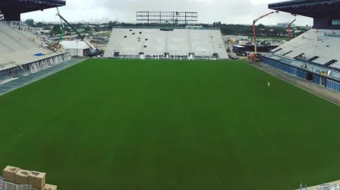El estadio de Inter Miami se prepara para el inicio de la MLS.
