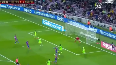 En pocos minutos, Griezmann adelantó al Barcelona ante Leganés