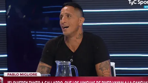 Foto de Pablo Migliore, panelista de TYC Sports.