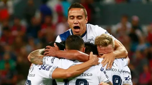 El Puebla tuvo un momento de felicidad.