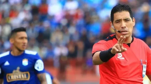 Haro fue el juez principal del partido en Cajamarca entre Sporting Cristal y UTC.