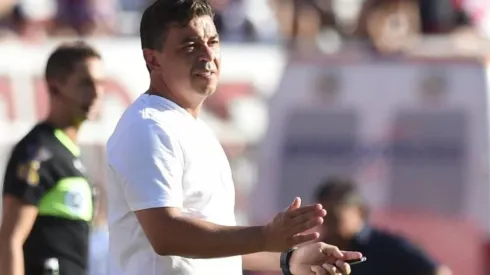 Gallardo dejó la práctica de River y quedó internado por cálculos renales