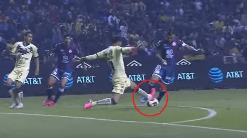 ¡Polémica! Aguilera dejó la plancha y no fue expulsado