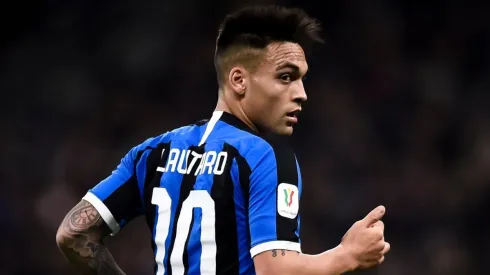 Foto de Lautaro Martínez, jugador de Inter.