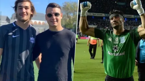 Demente total: prometió tatuarse a Javi García si Racing ganaba y cumplió