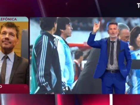 Tinelli convocó en vivo a un integrante de Superfútbol para el Bailando