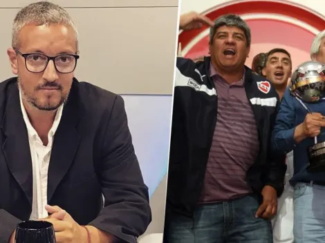 El hijo de Moyano lo llamó Pablo Carroña y Carrozza le contestó burlándose de Independiente