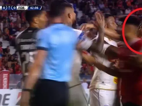 Cachetadón de Juan Quintero en Sudamericana y Roldán lo terminó echando