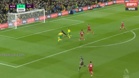 La razón por la que esta jugada no terminó en gol: el atajadón de Alisson