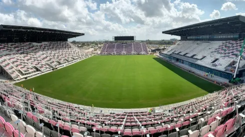El estadio de Inter Miami, listo para el debut en la MLS.