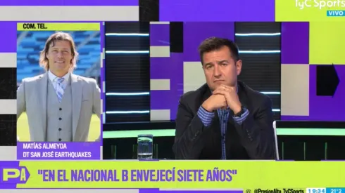 Almeyda: "En el Nacional B envejecí siete años"