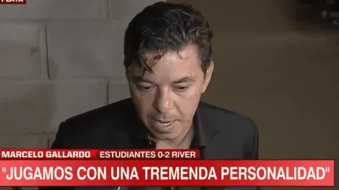 Gallardo, orgulloso de su equipo: "No se dejó llevar por el resultado de Boca"