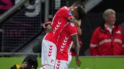 Peña y Araujo llegaron al Emmen para la presente temporada.