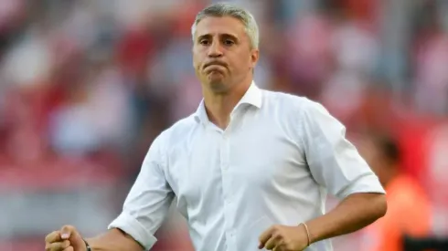 Hernán Crespo, entrenador de Defensa y Justicia.