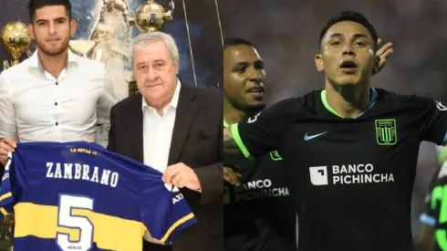 Carlos Zambrano aún no debuta en Boca Juniors.