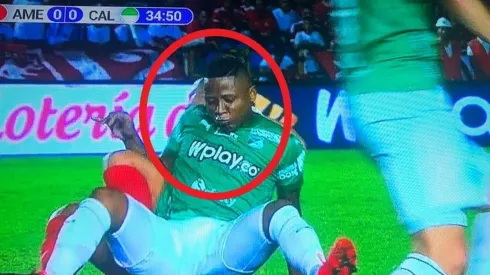 El codazo criminal que le dieron al capitán del América de Cali