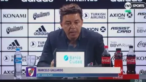 Marcelo Gallardo no quiso dejar cabos sueltos.