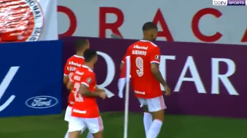 Guerrero ya lleva 3 goles en la Copa Libertadores.