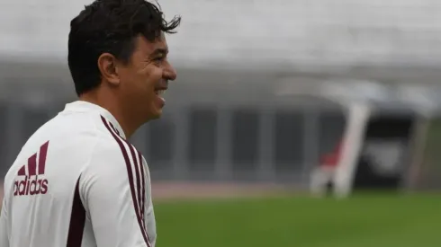 Marcelo Gallardo volvió a los entrenamientos.