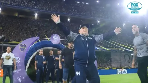 Foto de Diego Maradona, eterno.