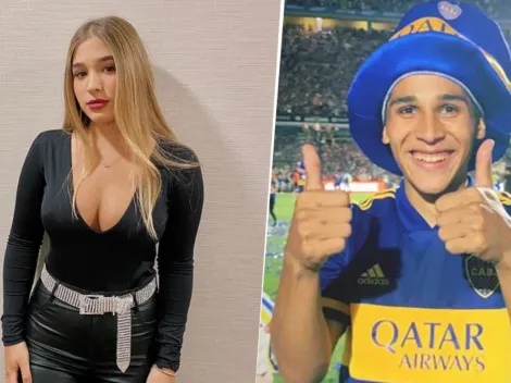 La hija de Angelici metió historia desde la cancha de Boca: "Te amo campeón"