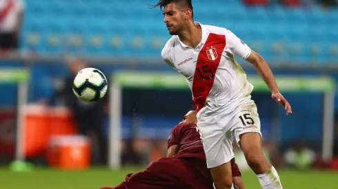 Zambrano jugó la Copa América con Perú al año pasado.