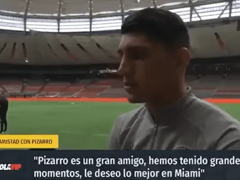 Pulido quisiera rencontrarse con Rodolfo Pizarro en la MLS