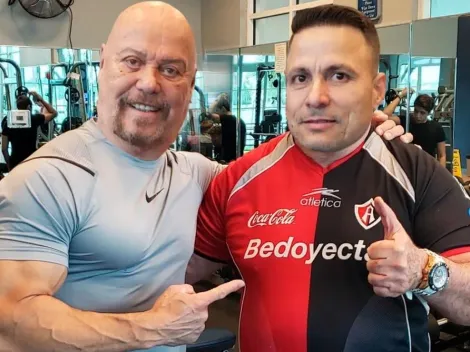 Las fotos del 'Perro' Bermúdez en el gimnasio que causaron furor y muchos memes