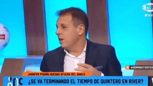 Sottile: "Desde River le soltaron la mano a Juanfer Quintero"
