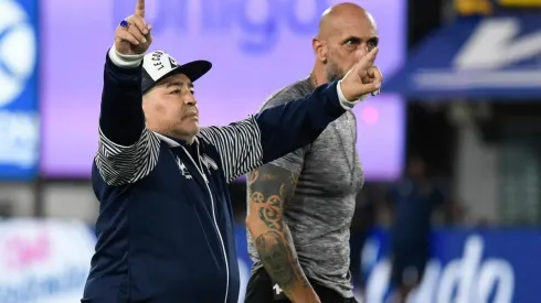 Diego Maradona y un mensaje muy convincente.