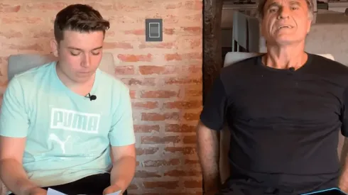 Ruggeri hizo el reto de los 90 segundos y contestó todo