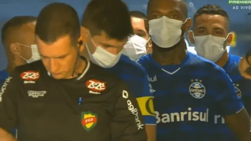 Gremio salió a jugar bajo protesta su partido por el Campeonato Gaucho