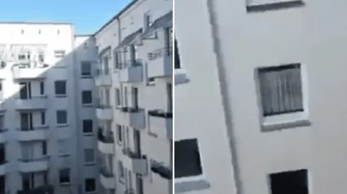 Un alemán quiso imitar a los italianos y los vecinos le pidieron que se calle o llamaban a la policía