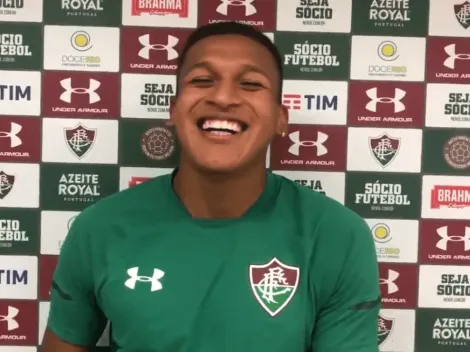 Pacheco lamentó no poder celebrar su gol con torcida del Fluminense