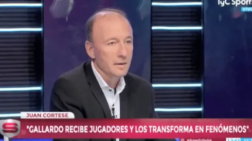 Cortese: "El mejor River de Gallardo golea al mejor Boca de Bianchi"