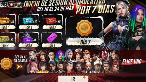 Nuevo evento en Free Fire ¡Puedes obtener un personaje gratuito!