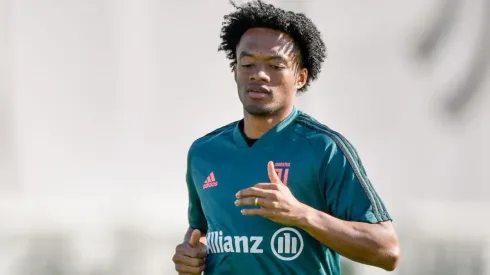 Juan Guillermo Cuadrado, jugador de la Juventus de Italia.