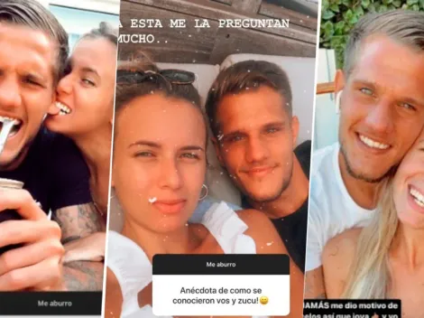 La novia de Zuculini contó cómo se conocieron: "Fue astuto"