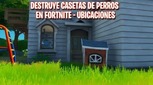 Dónde están las casetas de perros en Fortnite
