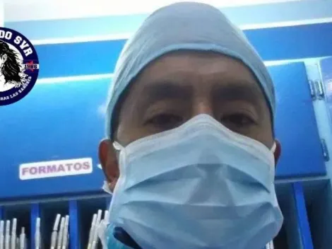 Médico aliancista se hizo tendencia por su particular guante