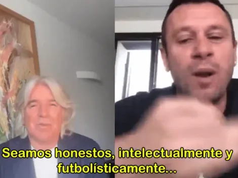 Cassano: "Messi hace lo que hizo Maradona desde hace 15 años"