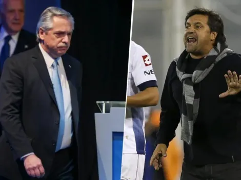 Se picó: Caruso Lombardi le marcó la cancha a Alberto Fernández